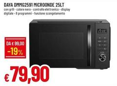 Daya - Dmmg2591 Microonde 25lt