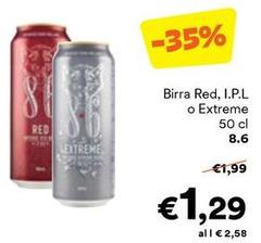 Extreme - Birra Red, I.P.L