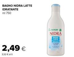 Nidra - Bagno  Latte Idratante