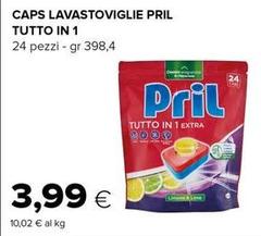 Pril - Caps Lavastoviglie Tutto In 1