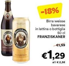 Franziskaner - Birra Weisse Bavarese In Lattina O Bottiglia