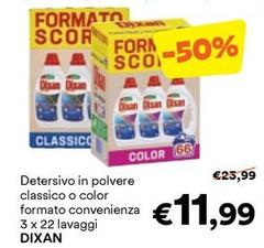 Dixan - Detersivo In Polvere Classico O Color