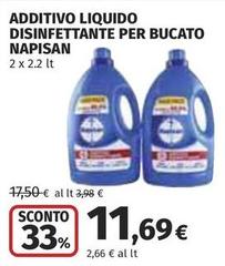 Napisan - Additivo Liquido Disinfettante Per Bucato