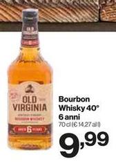 Bourbon Whisky 40° 6 Anni
