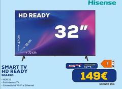 Hisense - Smart Tv Hd Ready 32a49q