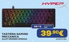 HyperX - Tastiera Gaming Meccanica Alloy ORIGIN60 4P5N4AA 