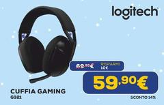 Logitech - Cuffia Gaming G321
