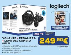 Logitech - Volante + Pedaliera + Leva Del Cambio G923 SE
