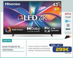 Hisense - 43E79Q  Smart Tv Qled 43