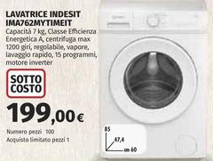 Indesit - Lavatrice IMA762MYTIMÉIT