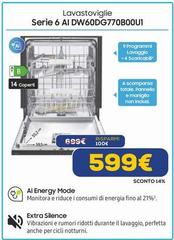 Samsung - Lavastoviglie Serie 6 Al DW60DG770B00U1 