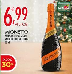 Mionetto - Spumante Prosecco Valdobbiadene DOCG