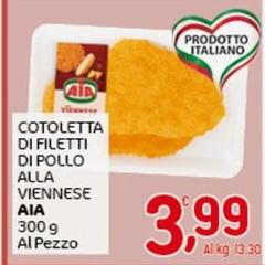 Aia - Cotoletta Di Filetti Di Pollo Alla Viennese