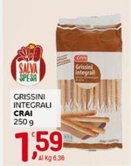Crai - Grissini Integrali