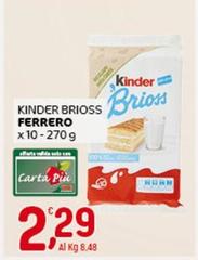 Ferrero - Kinder Brioss