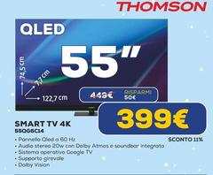 Thomson - Smart Tv 4k 55q66c14