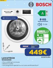 Bosch - Lavatrice WAN24206II