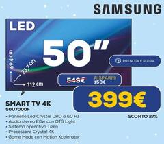 Samsung - Smart Tv 4k 50u700pf
