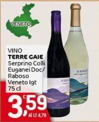 Terre Gaie - Vino Serprino Colli Euganei DOC