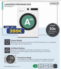 Samsung - Lavatrice ProWash 500, Argento