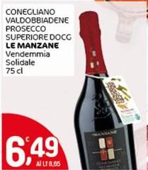 Le Manzane - Conegliano Valdobbiadene Prosecco Superiore DOCG