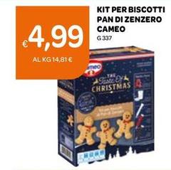 Cameo - Kit Per Biscotti Pan Di Zenzero