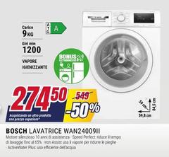 Bosch - Lavatrice WAN24009II