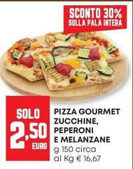 Solo - Pizza Gourmet Zucchine, Peperoni E Melanzane