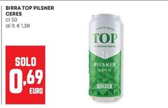 Pilsner - Birra Top  Ceres