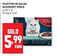 Purina - Filettini In Salsa Gourmet Perle
