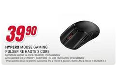 HyperX - Pulsefire Haste 2 – Mouse Da Gaming (nero)