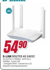 D Link - Router 4G G403C 