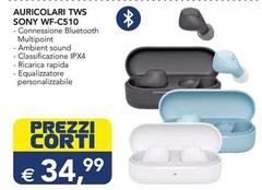 Sony - Auricolari Tws Wf-c510