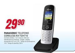 Panasonic - KX-TGH710 Telefono DECT Nero Identificatore Di Chiamata