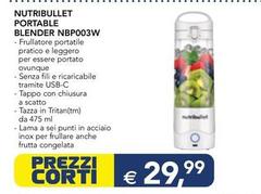 Nutribullet - Nbp003w