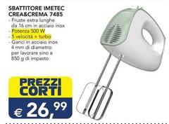 Imetec - Sbattitore  Crea&Crema