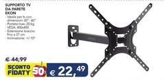 Ekon - Supporto Tv Da Parete