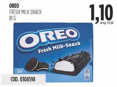 Oreo - Fresh Milk Snack