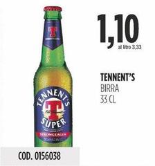 Tennent's - Birra