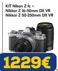 Nikon - Kit Z Fc + Nikkor Z 16-50mm Dx Vr Nikkor Z 50-250mm Dx Vr