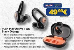 Rapida - Push Play Active TWS Black Orange