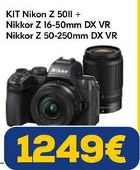 Nikon - Kit Z 5011 + Nikkor Z 16-50mm Dx Vr Nikkor Z 50-250mm Dx Vr