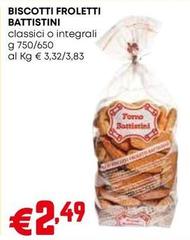 Forno battistini - Biscotti Froletti