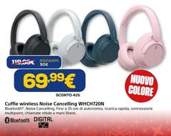 Rapida - Cuffie Wireless Noise Cancelling WHCH720N