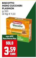 Plasmon - Biscotto Meno Zuccheri