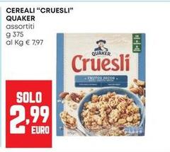 Quaker - Cereali 