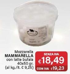 Mozzarella Con Latte Bufala