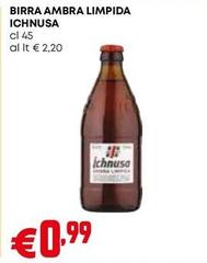 Ichnusa - Birra Ambra Limpida