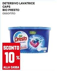 Bio Presto - Detersivo Lavatrice Caps
