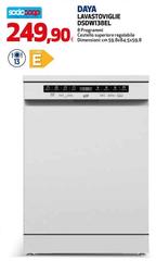 Daya - Lavastoviglie DSDW138EL
